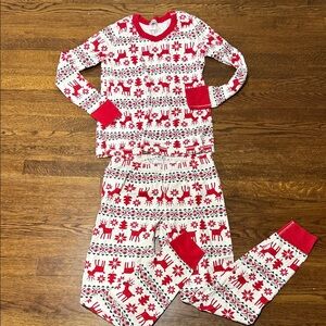Hanna Andersson Red Christmas Pajamas